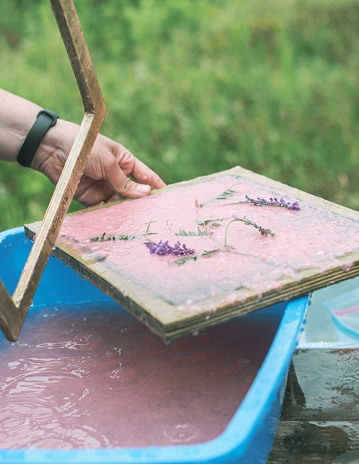 4. atelier - Faire du PAPIER VÉGÉTAL À PARTIR DE RÉSIDUS DU JARDIN - 19,20 septembre 2026 – Image 3